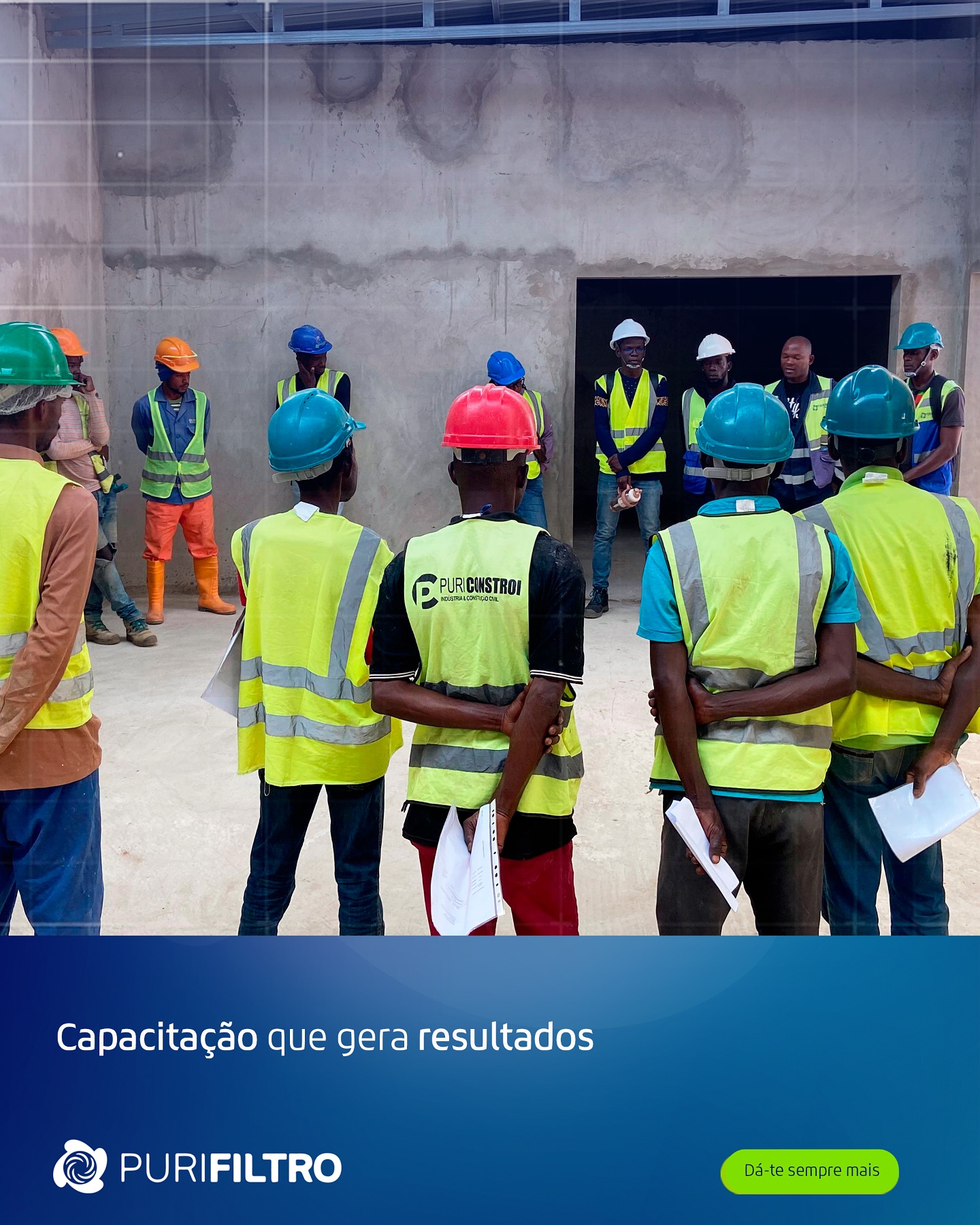 Equipe treinada da Purifiltro - Capacitação que gera resultados Equipe treinada da Purifiltro - Capacitação que gera resultados